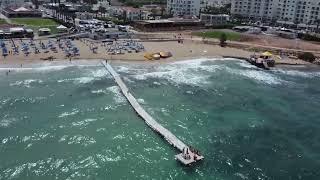 Protaras Cyprus  drone beach / Hotels/Beautiful Ocean