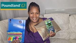 POUNDLAND NEW IN BACK TO SCHOOL STATIONARY HAUL | August 2023 | Marcia's Fab Life