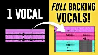 Create HUGE Backing Vocals from ONE VOICE!