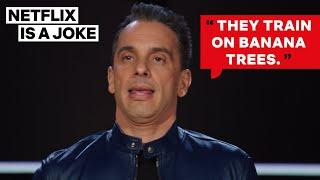 Sebastian Maniscalco Doesn't Wanna Fight an MMA Guy | Netflix Is A Joke