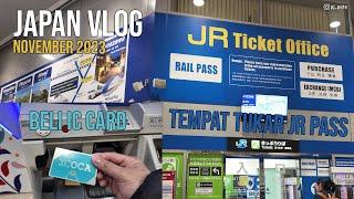 Tukar JR Pass dan beli IC card di Kansai Airport