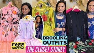 The Closet Storey Brings You Exclusive Collection of Cotton & Party Wear Suits, Gowns & Cord Sets.