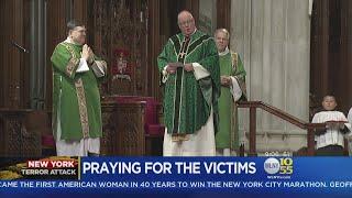 Mass Held For Lower Manhattan Attack Victims