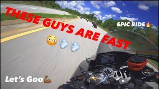 YAMAHA R1 GAPPED BY FAST GUYS‼️ | ZX10R , ZX6R , CBR1000RR , GSXR600 , GSXR1000 EPIC RIDE!!