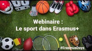 Webinaire : Le sport dans Erasmus+