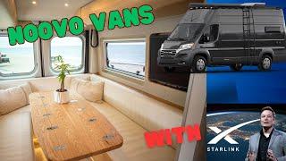 Noovo Vans for a Comfortable Life Traveling + Working with a Modern Starlink RV--  CEO Paul Aubert