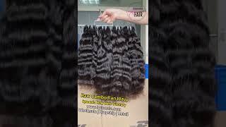 iqueenla Cambodian Wavy High Quality Raw Hair Bundles Review