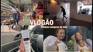 VLOGÃO: ÚLTIMAS COMPRAS DO MÊS DE AGOSTO, ASSUSTEI COM TANTA FUMAÇA, CAFÉ E PROSA, NÃO DEPILO