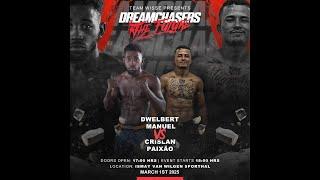 Gala Dream Chasers The Future: Dwelbert Manuel (Team Wisse) vs Crislan Paixao (Team Brasil)