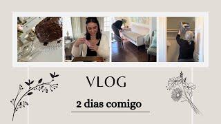 Vlog~Almoço de Aniversário para a filhota ~Abrindo as prendas ~Organização do Closet