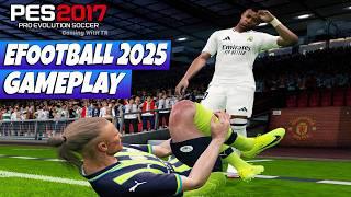 PES 2017 NEW EFOOTBALL 2025 GAMEPLAY UPDATE