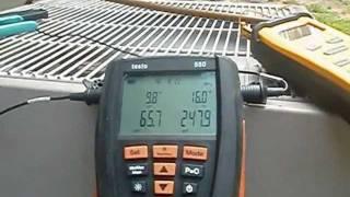 HVAC : Testing Superheat with the Testo 550 Louisville Kentucky