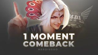 1 MOMENT COMEBACK ️