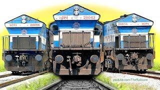 Difficult to Drive EMD Locomotives | Long Hood WDP4 | Indian Railways 1