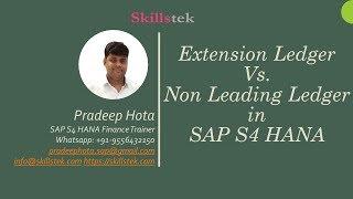 Extension Ledger vs Non Leading Ledger in SAP S4 HANA (Imp. for S4 HANA Finance)