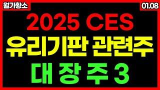 [2025년 CES] AI 반도체의 주인공은 유리기판입니다!! 대장주3 PLP 관련주!! 유리기판 관련주 AI반도체 #월가황소