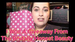 I Won A Giveaway From The Brutally Honest Beauty  #modabrushes