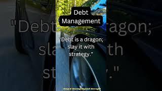 Debt management