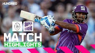 Pooran POWER and Santner SCREAMER  | Oval Invincibles v Northern Superchargers Highlights