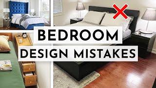 Common Design Mistakes That Will Ruin Your Bedroom 