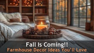 Get Ready for Fall: Farmhouse Decor Ideas You’ll Love