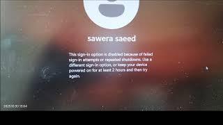 This Sign-in Option is Disabled Because of Failed Sign-in Attempts.. | Fix Windows 11 Login Problems