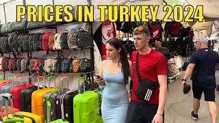  FAKE MARKET PRICES IN TURKEY 2024  ALANYA REPLICA MARKET 2024