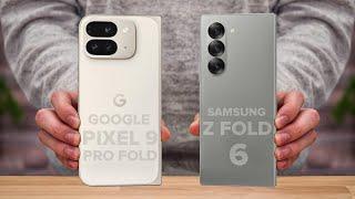 Google Pixel 9 Pro Fold Vs Samsung Z Fold 6 || Full Comparison  Which one is Best?