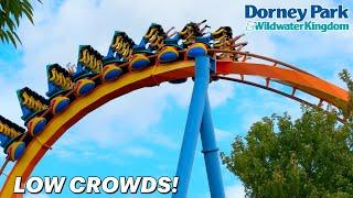 The Best Big Amusement Park With No Lines!! - A Perfect Day at Dorney Park