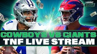 Cowboys-Giants LIVE STREAM: Thursday Night Football Picks, Best Bets, Player Props & Parlays