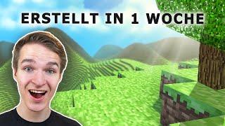 Minecraft in 1 Woche programmieren, aber mit besserer Grafik (+Download) | Challenge