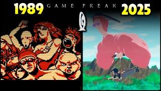 Evolution of Game Freak Games (1989 - 2025) - All their games - [41 Games]