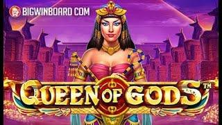 25000$ QUEEN OF GODS MASSIVE WIN  many bounces New Slot 1xbet