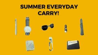 Updated Everyday Carry (EDC) Summer 2023 | What’s in My Pockets?