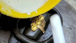 Gold ring making ! Hew to make a gold ring ! Handmade jewellery