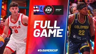 Chile  vs Colombia  | Men | Full Pool Game | FIBA 3x3 AmeriCup 2024