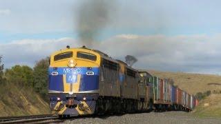 Classic EMD Diesel Locomotives Charge Upgrade - PoathTV Australian Railways & Trains