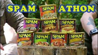 Brits Trying Every American Spam Flavours