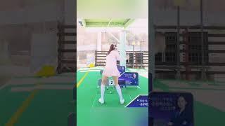 임팩트 너무 좋닷~!!이루나 프로️ | 골프여신 TV #shorts #golf #golfswing