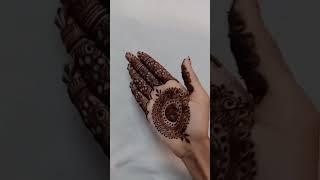 simple front hand mehndi design #mehndi #mehndidesign #mehndishorts #design #shorts