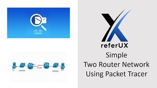 Simple Two Router Network | Cisco Packet Tracer