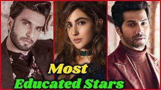 Bollywood Stars who are Highly Educated and Qualified