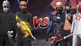 GORR  VIKRAM AND GAME OVER VS DAK SHADOW AND MR MEHRA FF BEST CUSTOM GAMEPLAY .