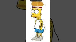 BART SIMPSON GLOW UP#art#shorts