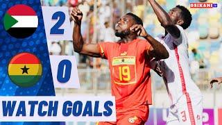 SUDAN vs GHANA(2-0) ALL GOALS & EXTENDED HIGHLIGHTS - AFCON QUALIFIER… سودان vs غانا || BLACK STARS