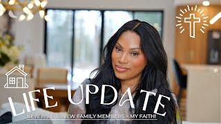 LIFE UPDATE 2025!!  NEW HOUSE, FAMILY + MY FAITH IN JESUS