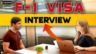 F-1 Visa Interview | Training with US Visa Officer (Red Flags)