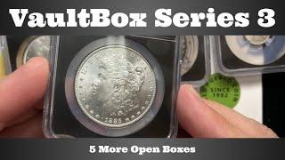 VaultBox Series 3 - The Engineer's Boxes - 5 More Open Boxes