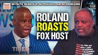 Roland ROASTS Fox News host for ripping VP Harris' Black male plan