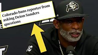 "It's A Bad Look": Why Deion Sanders War Against The Media STINKS